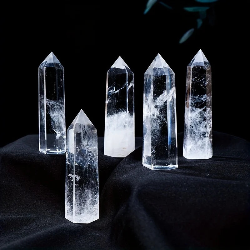Clear Quartz Crystal Point - 1 Piece