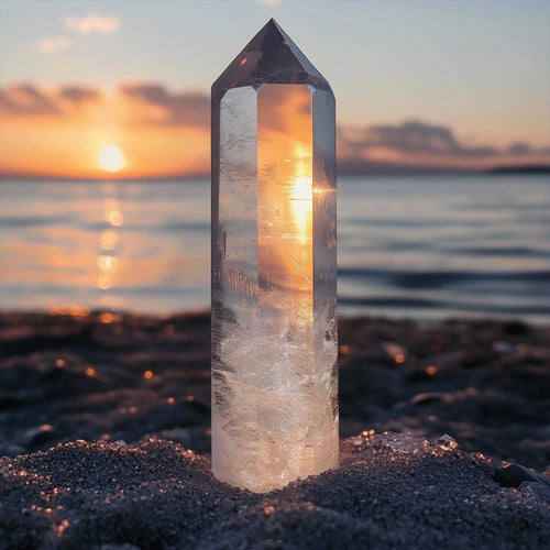 Clear Quartz Crystal Point - 1 Piece