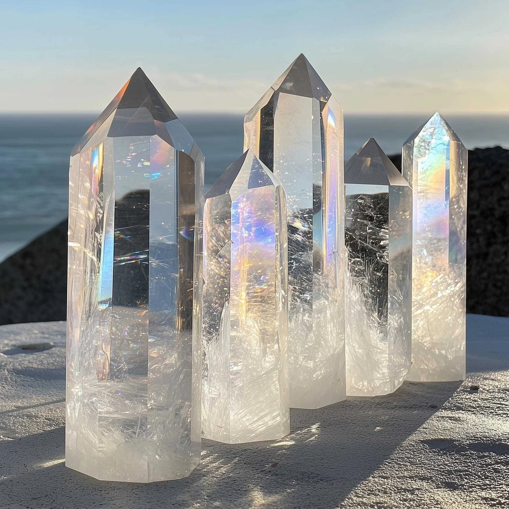 Clear Quartz Crystal Point - 1 piece