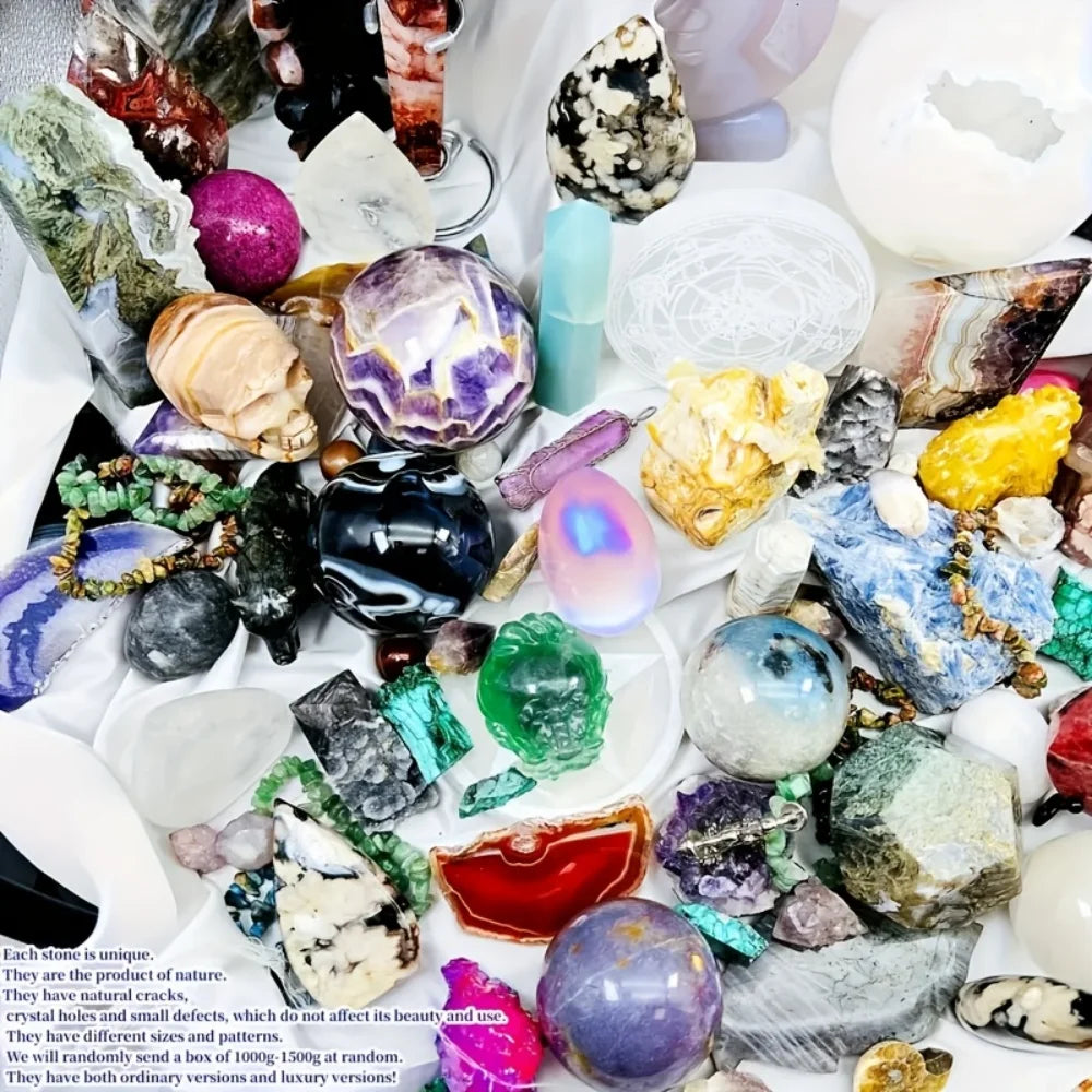 Mixed Crystal Tower Lot - 6 lb