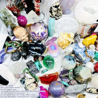 Mixed Crystal Tower Lot - 6 lb