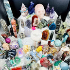 Mixed Crystal Tower Lot - 6 lb