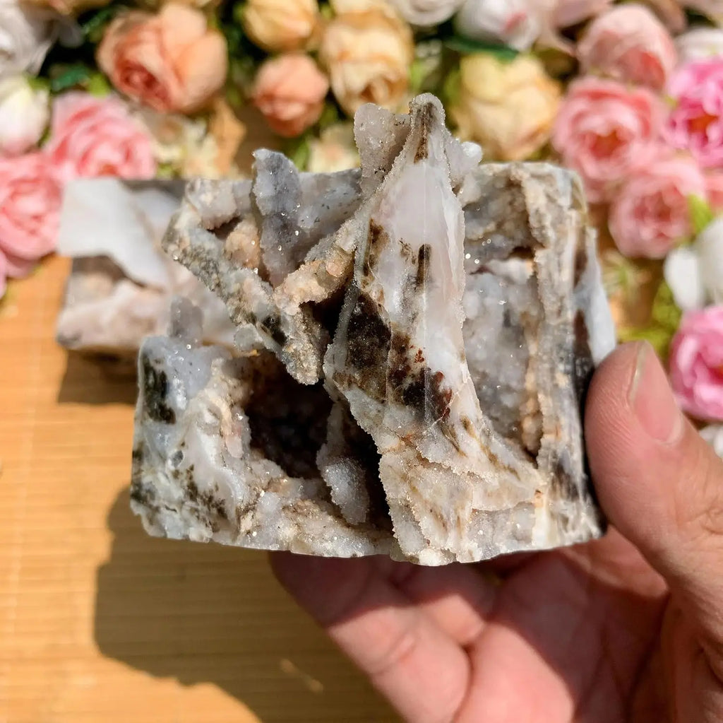 6cm Natural Sphalerite Cube Unique Stone Crystal Mineral Specimen Crystal Collection Decoration Sphalerite Blo