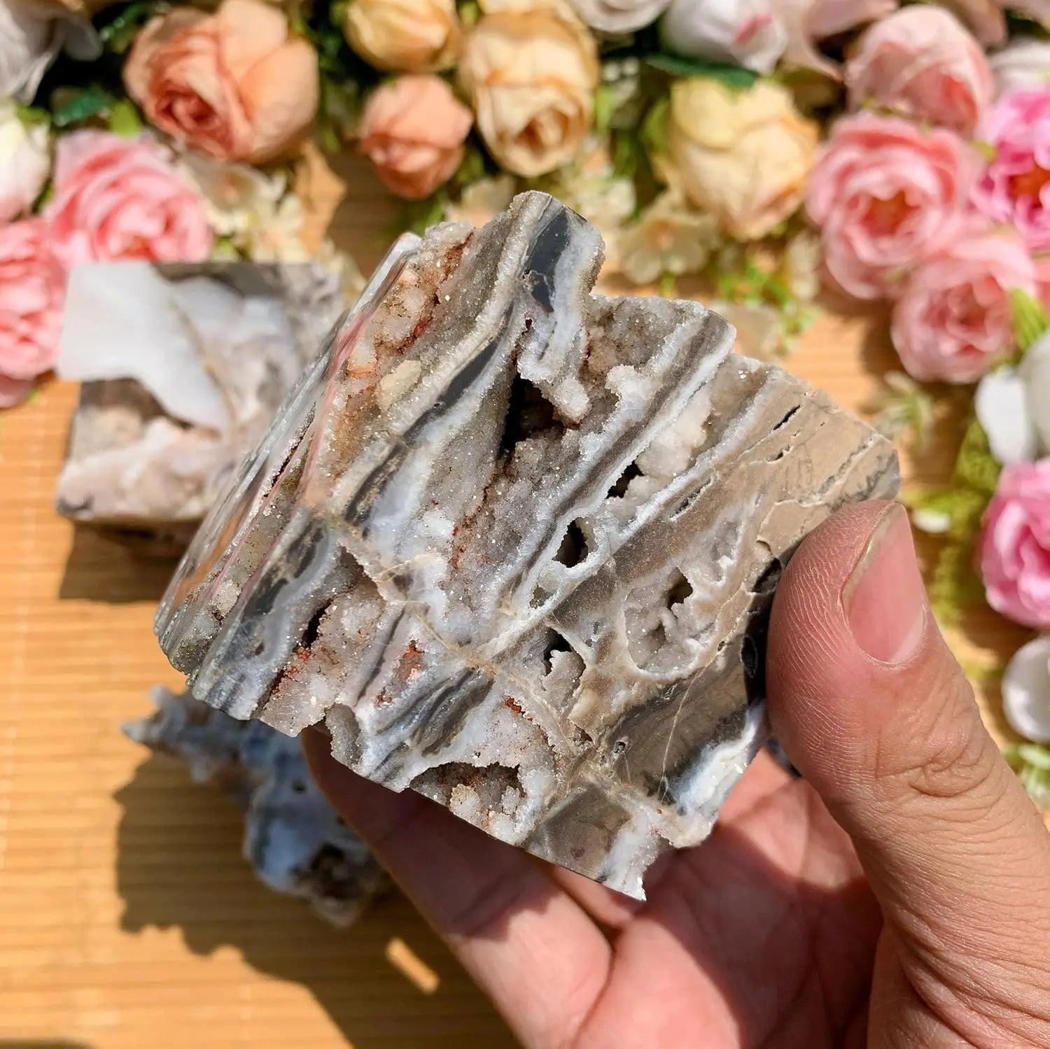 6cm Natural Sphalerite Cube Unique Stone Crystal Mineral Specimen Crystal Collection Decoration Sphalerite Blo