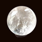 7-7.5cm Spirit Natural Gemstone Clear Quartz Sphere
