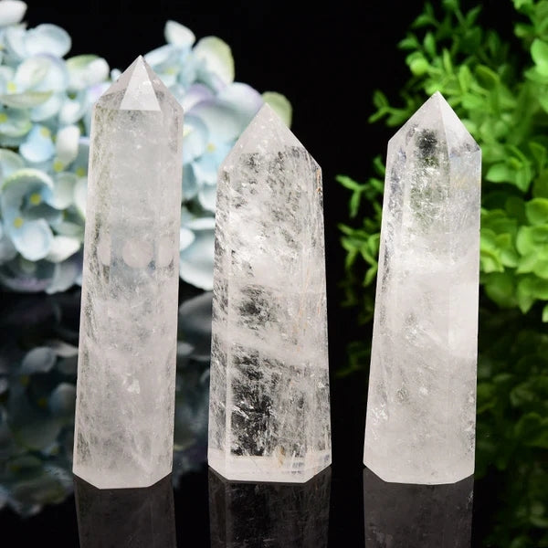 Clear Quartz Point, 8-10 cm Options