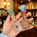 Crystal-Topped Refillable Perfume Bottle - 1 piece