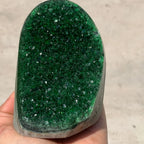 Crystal Specimen Minerals Rocks and Crystals Raw Stones Minerals Green Quartz Crystal Cluster for Anniversary