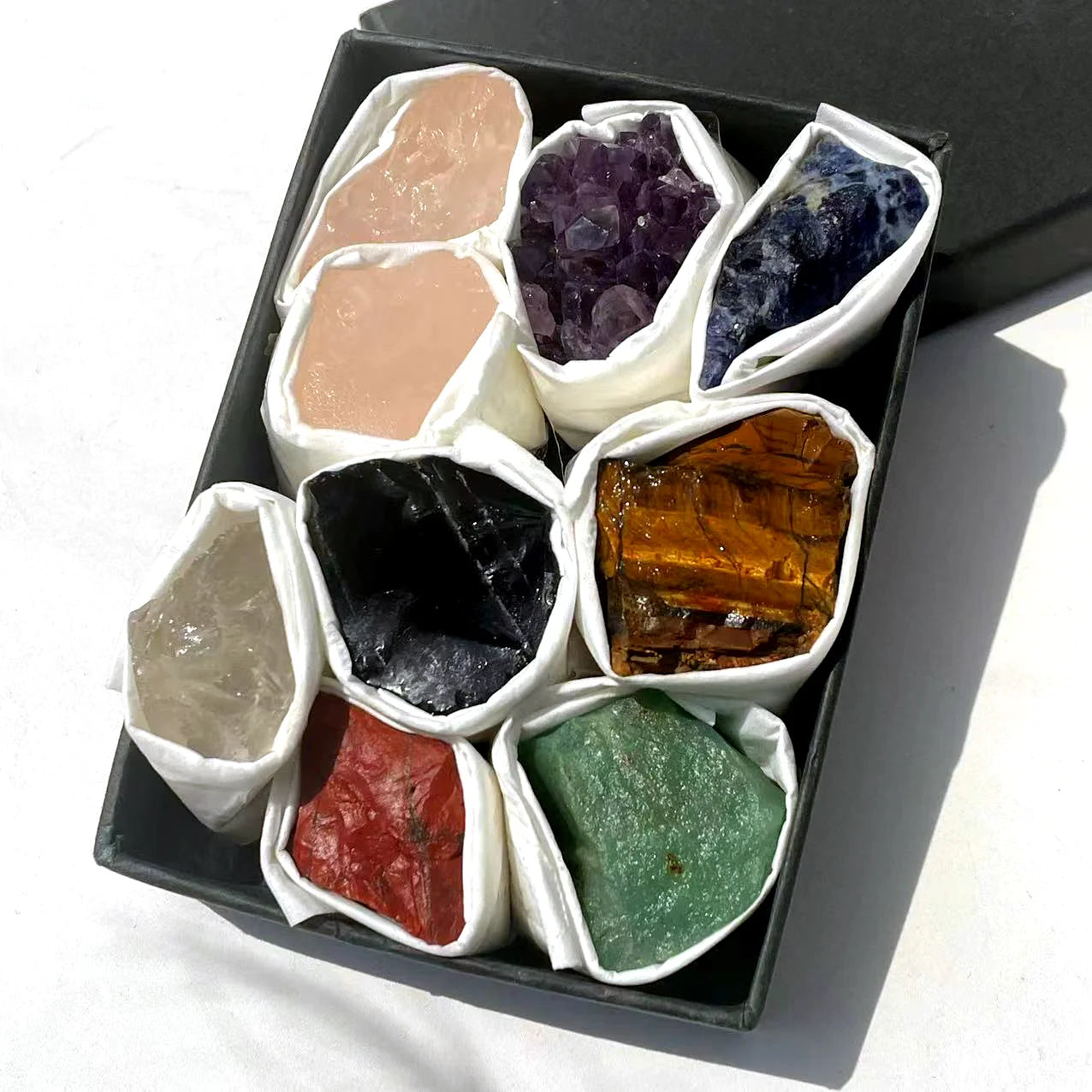 Mixed Raw Crystal Box