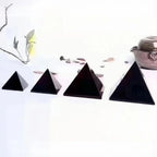 Natural Black Obsidian Crystal Pyramid