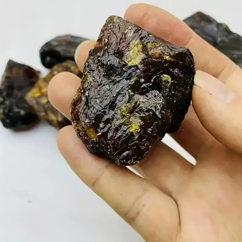 Natural Amber Raw Stone Crystal Crafts Stone for Gifts and Decor