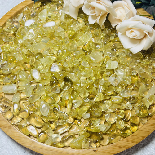 Citrine Crystal Chip Lot