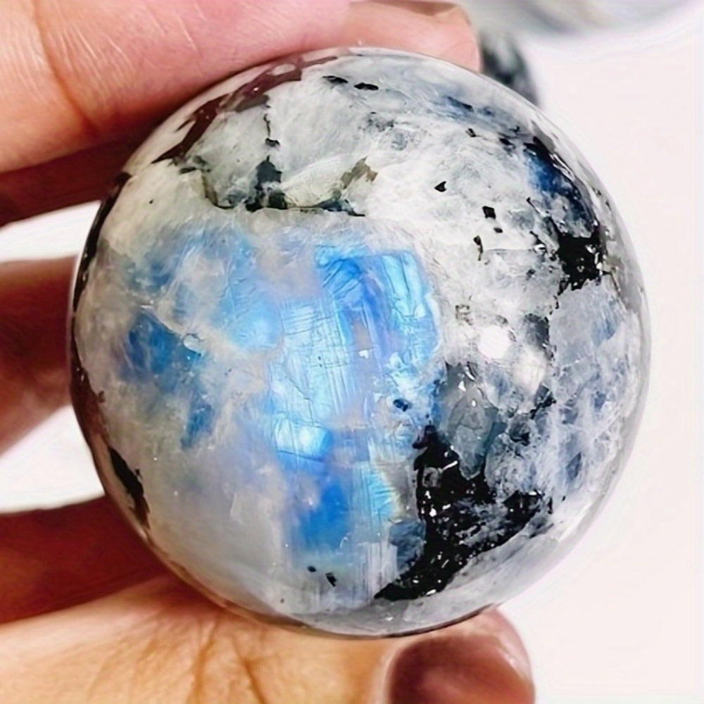 Rainbow Moonstone Sphere, 6-6.5 cm