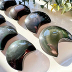 Rainbow Obsidian Crystal Crafts Unique Collector Stone for Aesthetic Home Display