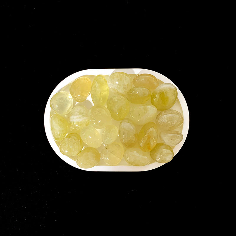 Natural Tumbled Crystal Stones — 100g Bag — Citrine