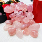 Natural Rose Quartz Tumble Stone Nature Crystal Gravel Rose Quartz Chips Tumbled Stone