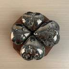 Natural Crystal Stone Pyrite Heart Stone