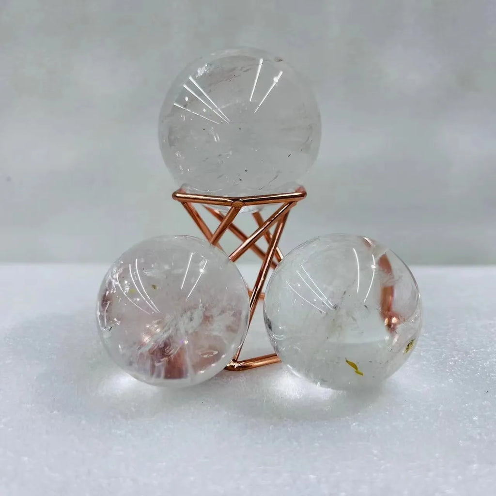 Natural Polished Clear Quartz Sphere Crystal Ball for Home Decor Gift
