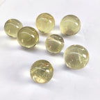 Citrine Crystal Spheres, 1 kg Lot