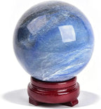 Natural Polished Blue Aventurine Sphere Crystal Ball Gemstone Sphere for Home Decoration Gift