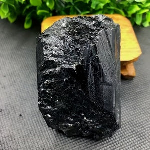 Natural Black Tourmaline Raw Stone Style Crystal for Craft