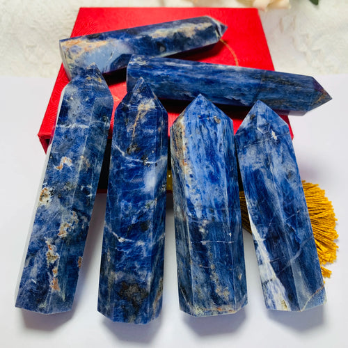 Blue Sodalite Obelisk Tower