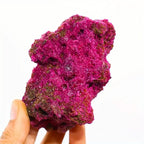 Natural Ruby Ore Mineral Specimen Crystal Gift Collector Stone for Home Office Decor