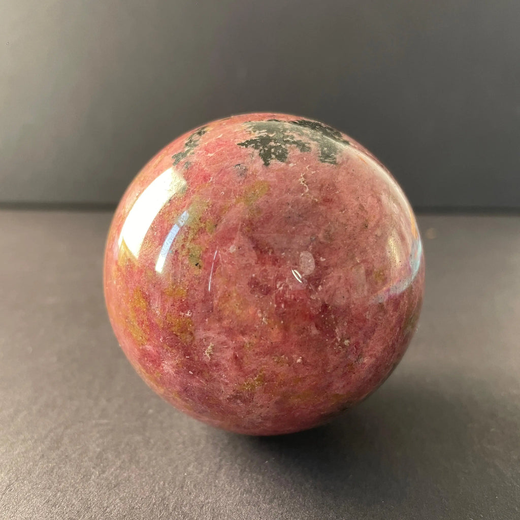MT Brand Crystal Rhodonite Sphere Polished Fashion Trend Rose Quartz Balls No Printing