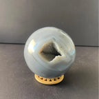 Natural Crystal Polished Grey Agate Ball MT Brand Fashion Trend Decorative Item