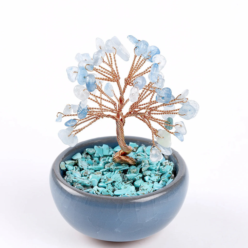 Natural Amethyst CrystalTree Rose Quartz Home Decorative Crafts Crystal Decor