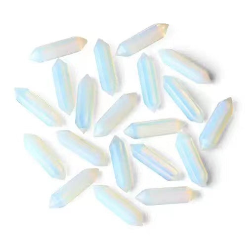 Mixed Double-Point Crystal Set — 20 Pieces — Opalite