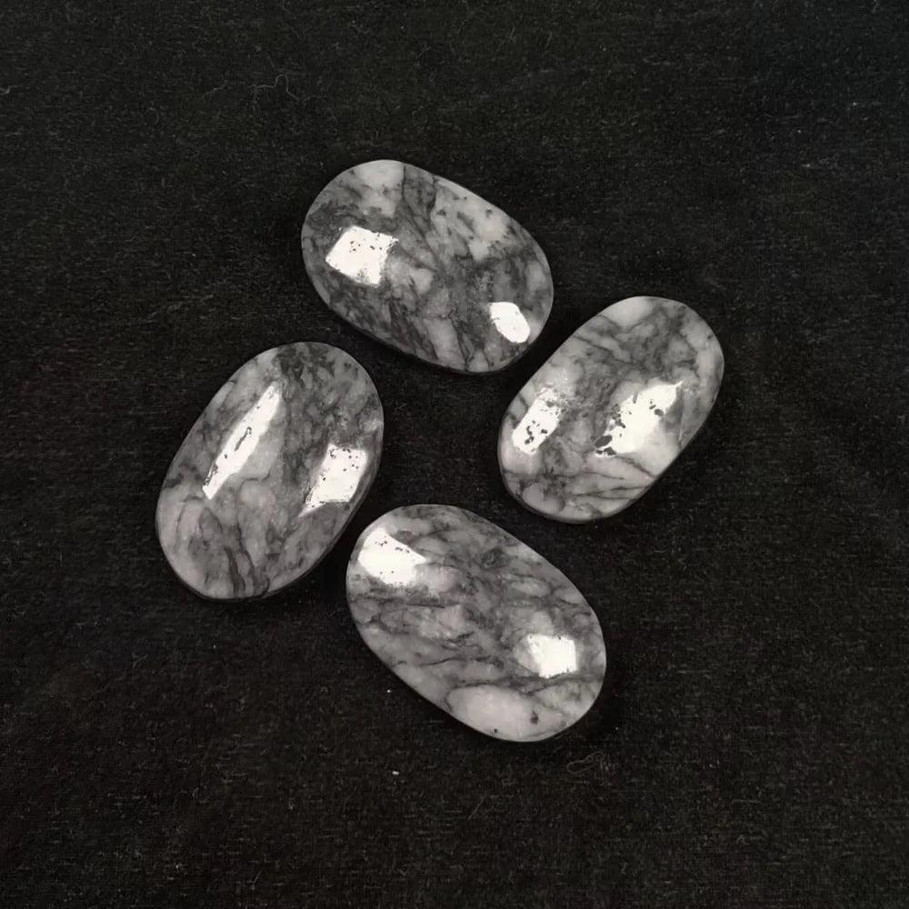 Agate Palm Stones - 1 kg Lot