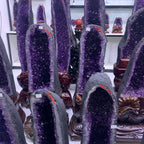 Brazilian Amethyst Geode Cluster - 1 kg Lot - 1 kg lot
