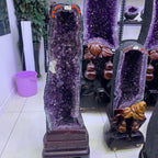 Brazilian Amethyst Geode Cluster - 1 kg Lot