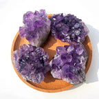 Natural Amethyst Quartz Crystal Cluster