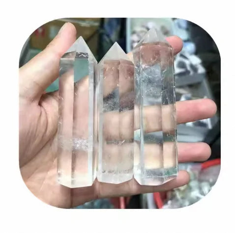 Natural Clear Quartz Point Super Transparent Clear Quartz Tower for Gift &Home Decoration