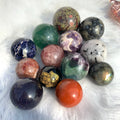 Rose Citrine Quartz Sphere Gemstone Ball clear Quartz Crystal Ball