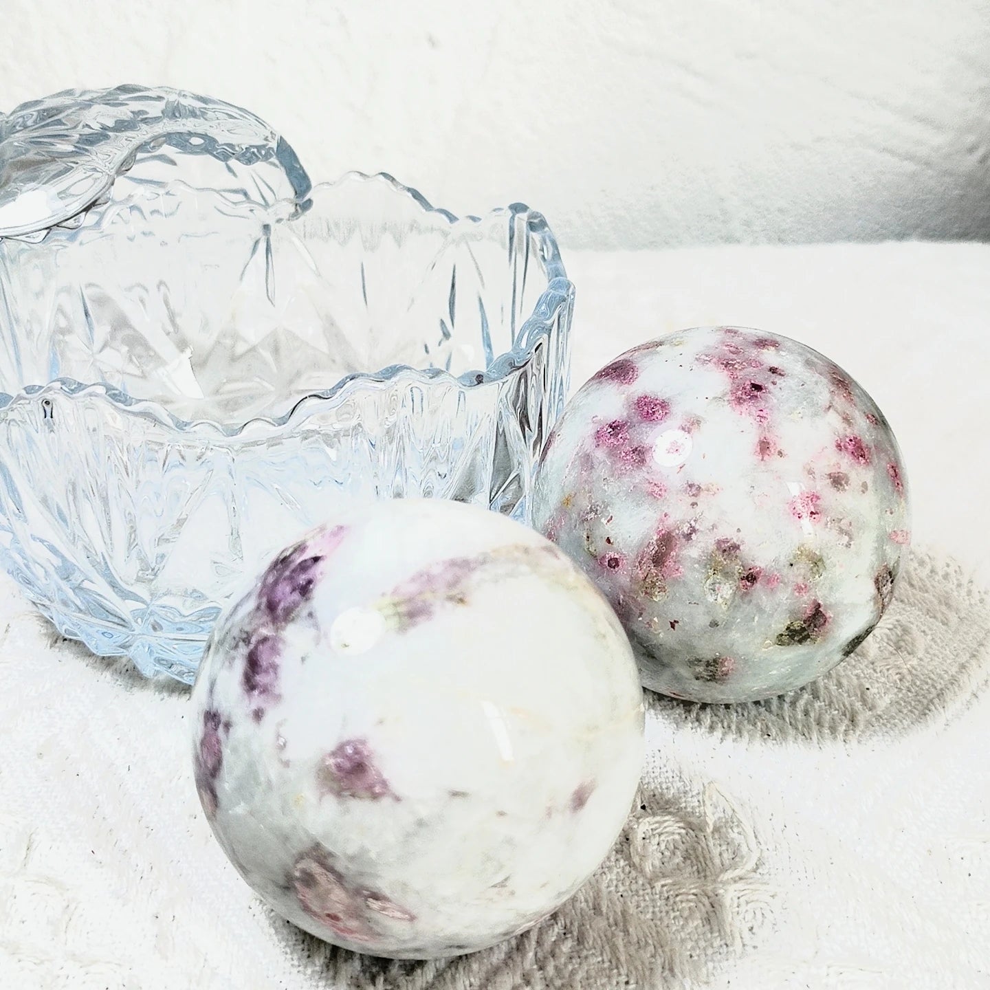Stones Natural Crystal Craft Pink Tourmaline Sphere for Decoration