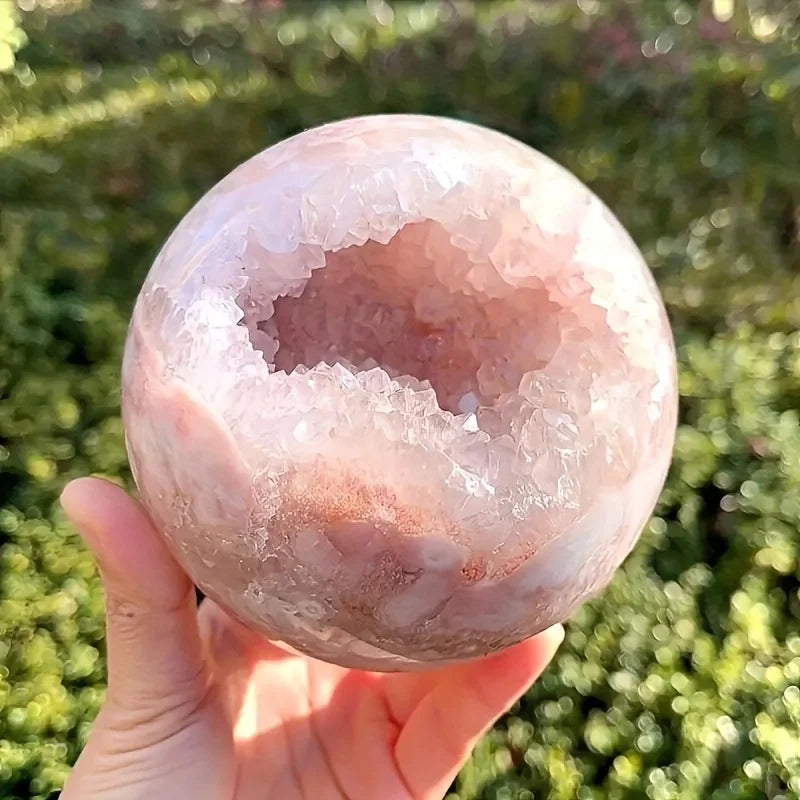 Sakura Agate Sphere