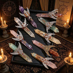 Natural Crystal Magic Stick Wand Tower Point Wedding Crystal Crafts for Decor