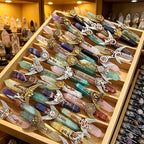 Natural Crystal Magic Stick Wand Tower Point Wedding Crystal Crafts for Decor
