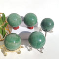 Polished Gemstone Ball Sphere Stone Green Aventurine Crystals Sphere