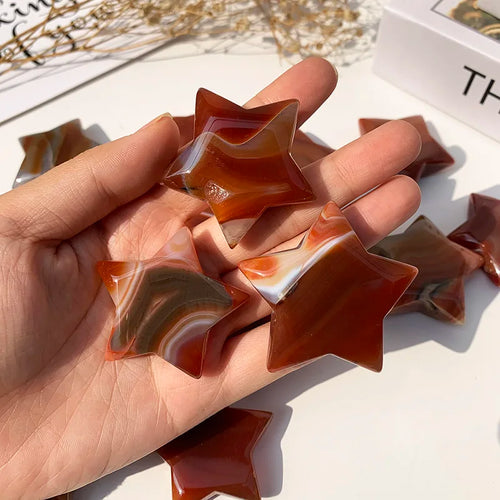 Carnelian Star Lot - 1 kg - 1 kg lot