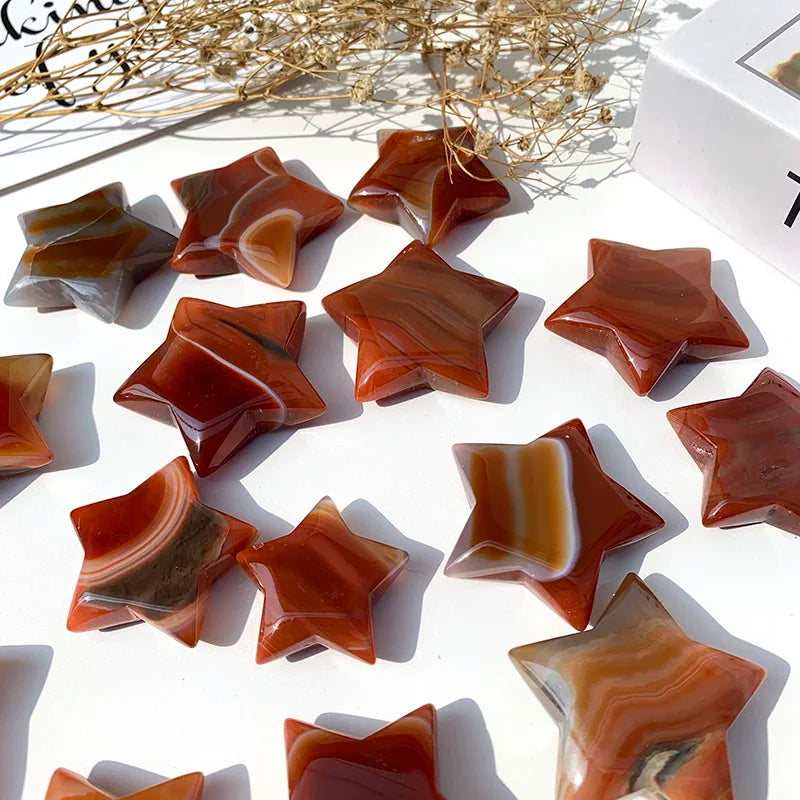 Carnelian Star Lot - 1 kg