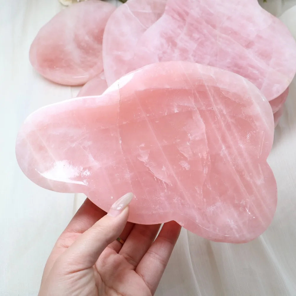 Rose Quartz Crystal Bowl