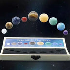 Natural Crystal Stone Nine Planets Ornaments Mineral Balls Gemstone Sphere Decor