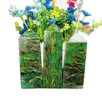 Green Gemstone Prism Tower