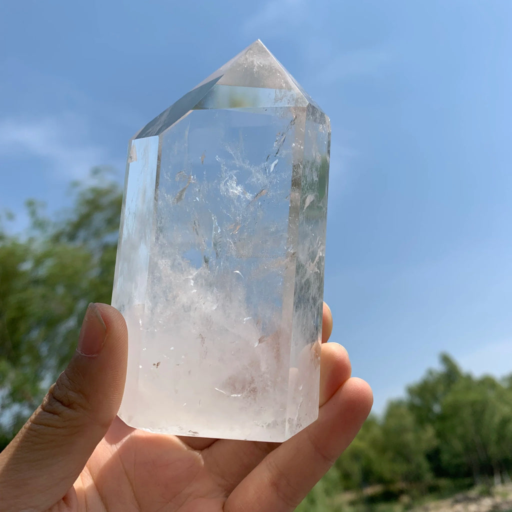 Clear Quartz Tower Lot - 1 kg