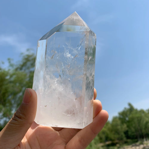 Clear Quartz Tower Lot - 1 kg