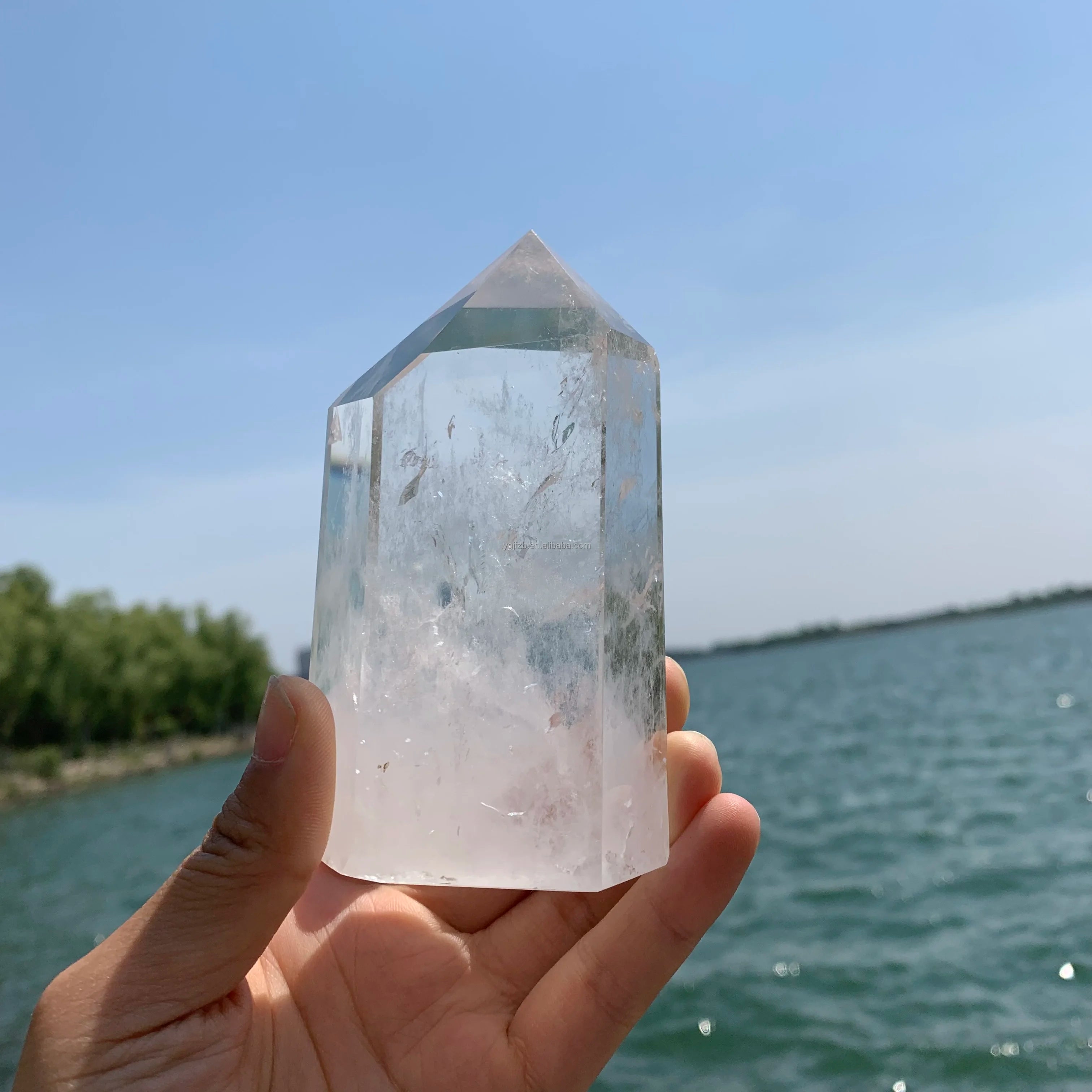 Clear Quartz Tower Lot - 1 kg